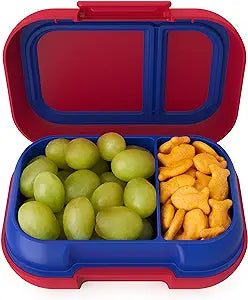 Bentgo Kid's Leak-Proof Snack Container - Red/Royal