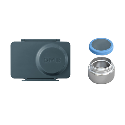 Omie Omieboxup Hot & Cold Bento Lunch Box - Graphite