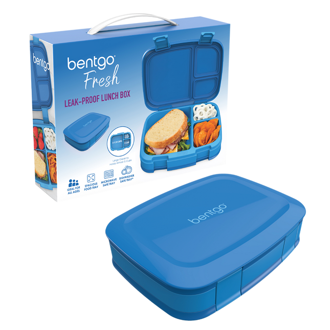 Bentgo Fresh Leak-Proof Bento Lunch Box - Blue