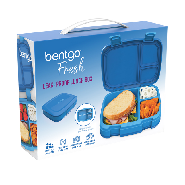 Bentgo Fresh Leak-Proof Bento Lunch Box - Blue