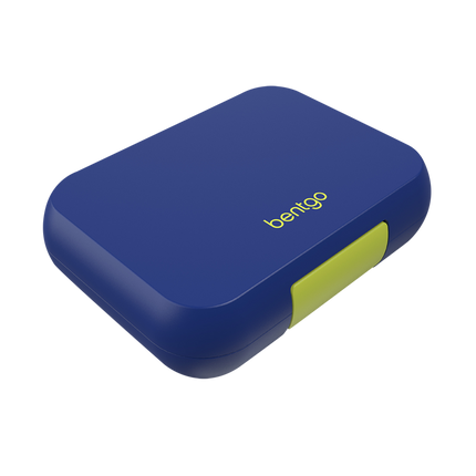 Bentgo Pop Lunch Box 5 Cups capacity - Navy Blue/Chartreuse