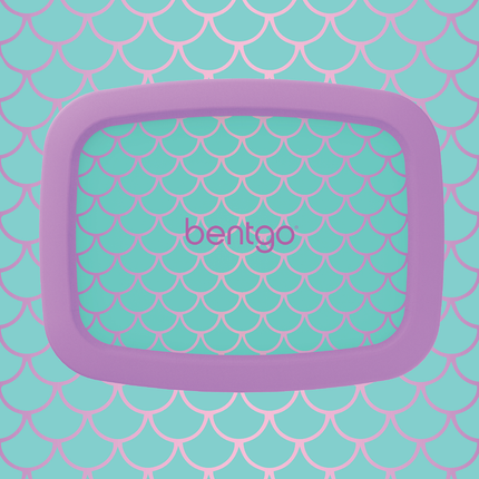 Bentgo Kid's Print Leak-Proof Bento Lunch Box - Mermaid Scales