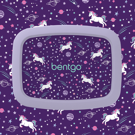 Bentgo Kid's Print Leak-Proof Bento Lunch Box - Unicorns