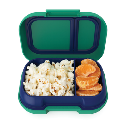 Bentgo Kid's Leak-Proof Snack Container - Green/Royal
