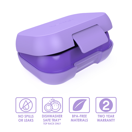 Bentgo Kid's Leak-Proof Snack Container - Purple
