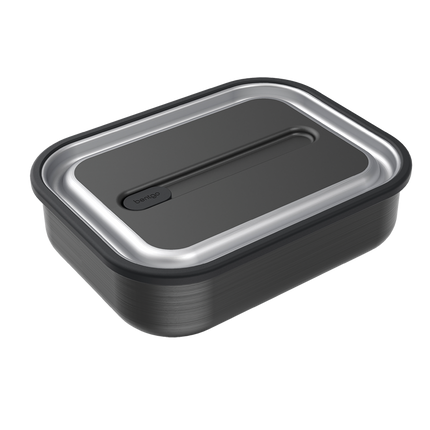 Bentgo Stainless Steel Leak-Proof Lunch Box 1200ml - Carbon Black