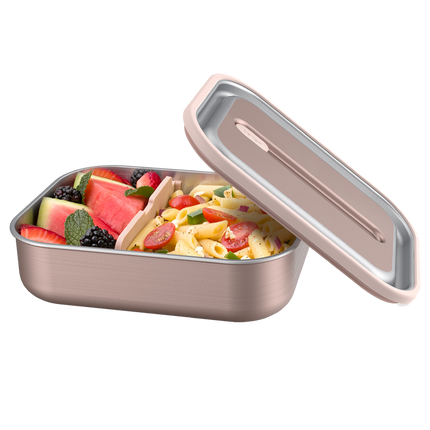 Bentgo Stainless Steel Leak-Proof Lunch Box 1200ml - Rose Gold