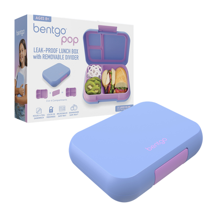 Bentgo Pop Lunch Box 5 Cups capacity  - Periwinkle/Pink