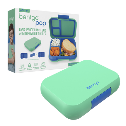 Bentgo Pop Lunch Box 5 Cups capacity - Spring Green/Blue