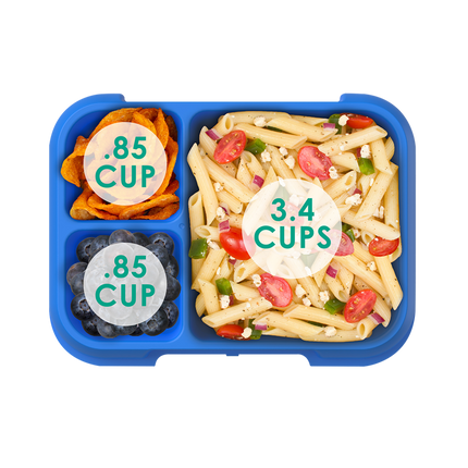 Bentgo Pop Lunch Box 5 Cups capacity - Spring Green/Blue