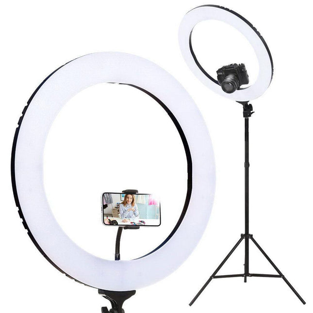 Embellir Ring Light 19" Tripod Stand Black - avokado