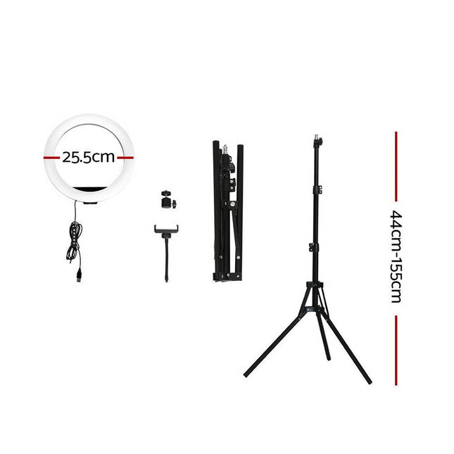 Embellir Ring Light 10" Tripod Stand - avokado